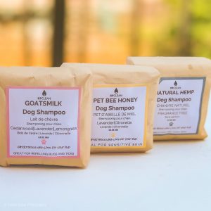 Treat your dog to three different varieties of Zero-Waste All Natural Dog Shampoos from K9 Clean.